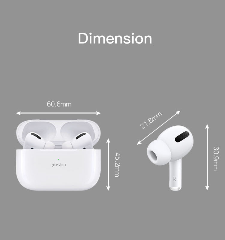 TWS06 In-ear True Wireless Earphone Details