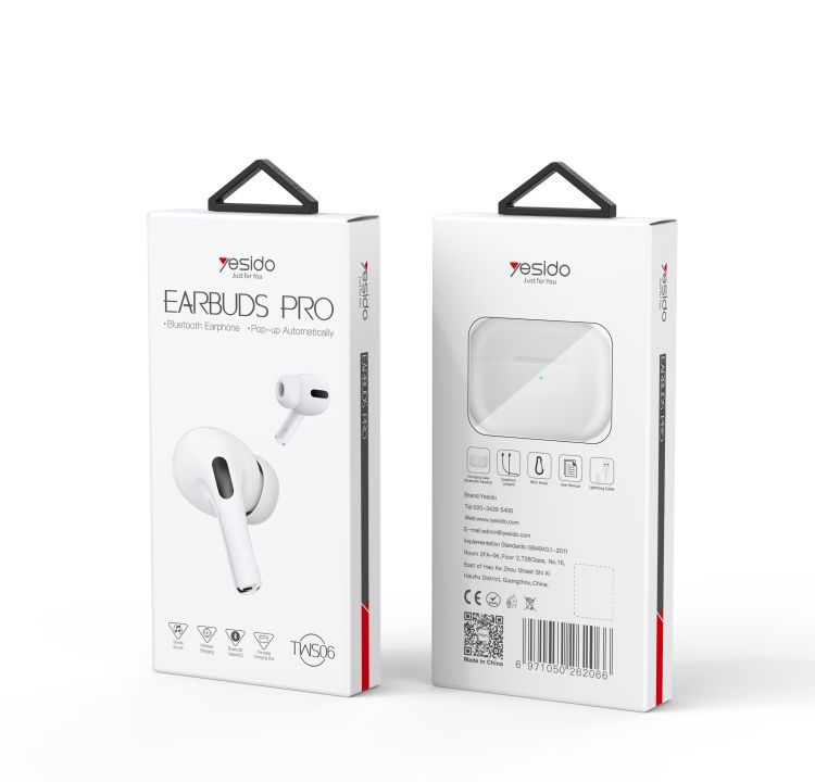 TWS06 In-ear True Wireless Earphone Packaging