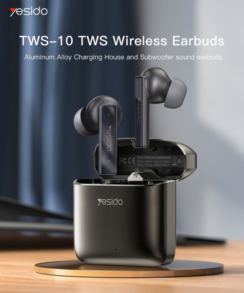 TWS10 TWS Earphone | Gaming TWS Handfree Headset Headphone Bluetooth Gaming earphone