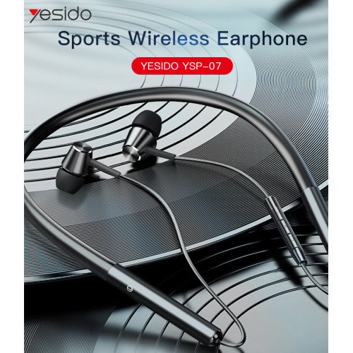 YSP07 Active Noise Cancelling Wireless Magnetic Headphone 5.0 Stereo Sport Earphone