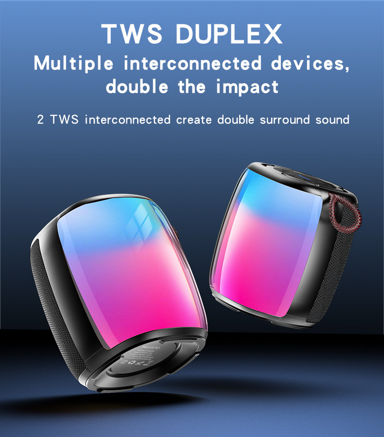 Yesido YSW20 With RGB Light 10W Wireless Speaker Details