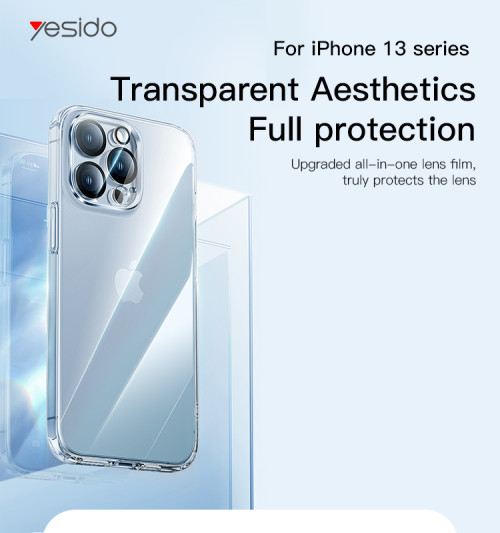 PC04 Ultra Slim Transparent Clear TPU Gel Lens Camera Protection Cover Phone Case for iPhone