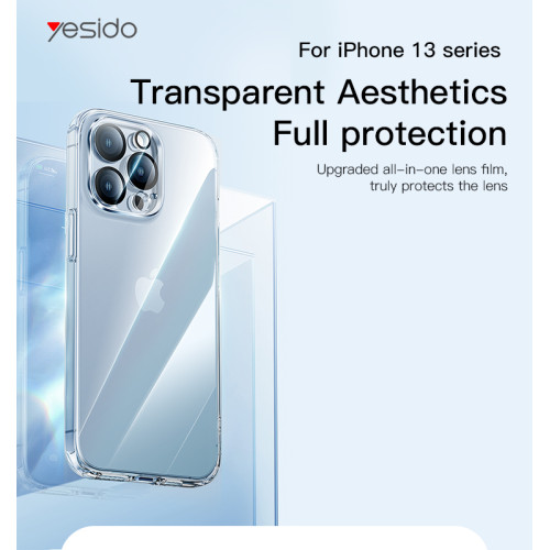 PC04 Ultra Slim Transparent Clear TPU Gel Lens Camera Protection Cover Phone Case for iPhone