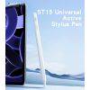 ST15 Aluminum Alloy Pom Tip No Delay Universal Active Stylus Pen With Magnetic Adhesive Design