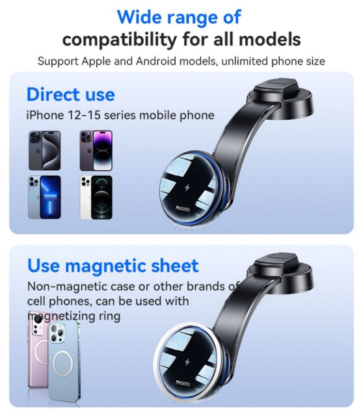 C311 Semiconductor Cooling Wireless Charging Phone Holder details