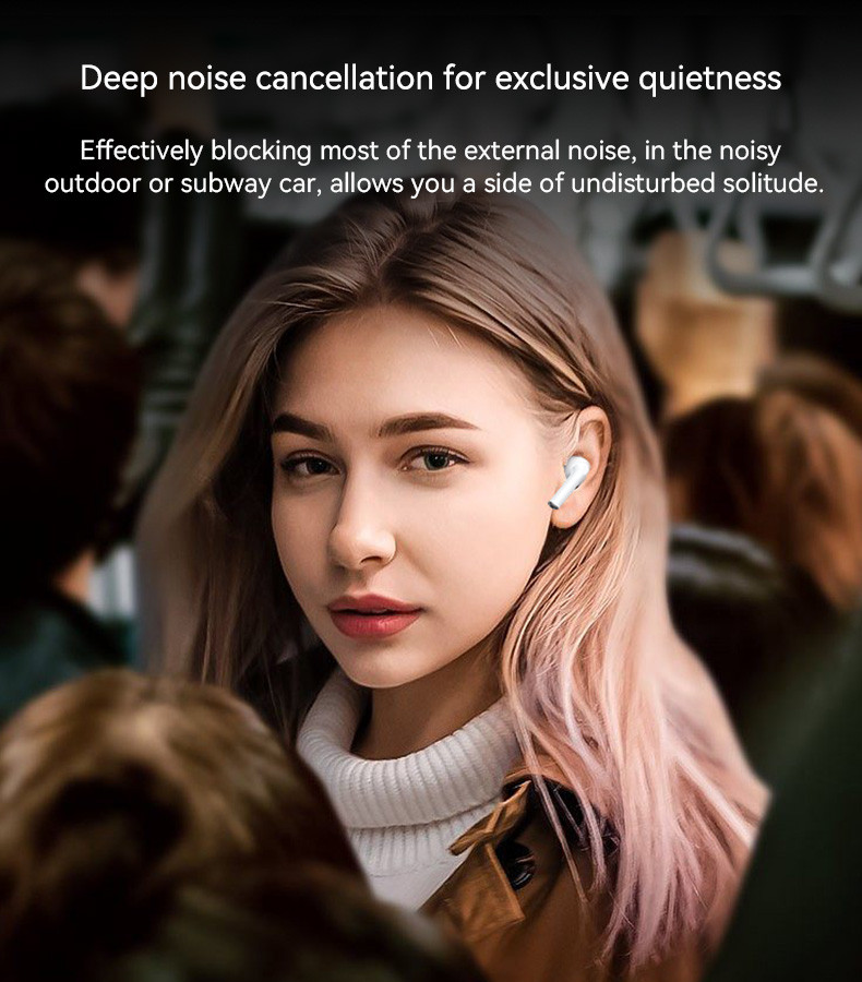 TWS24 ANC & ENC Noice-Cancelling TWS Earphone Details