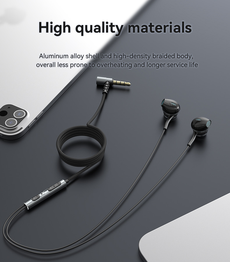 YESIDO YH40 3.5mm In-ear Wired Earphone Details