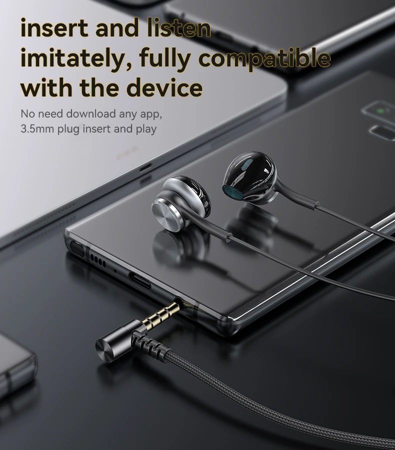  YESIDO YH40 3.5mm In-ear Wired Earphone Details