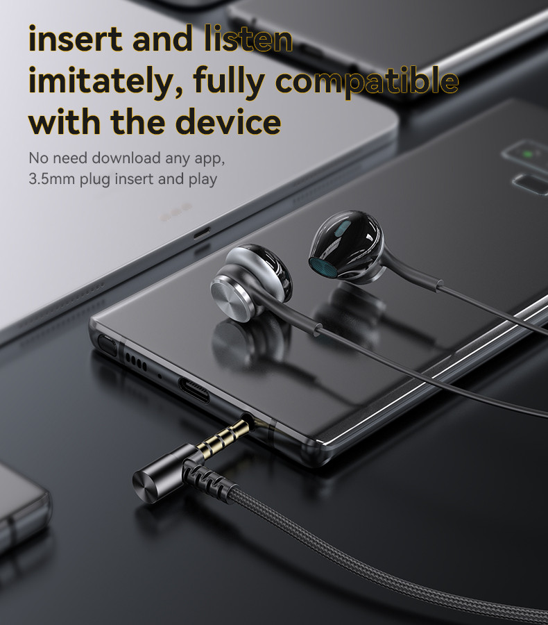  YESIDO YH40 3.5mm In-ear Wired Earphone Details