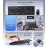 KB18 104 Full Keys Compactlayout 1.5M Length Cable USB connection Wired Keyboard And Mouse Set