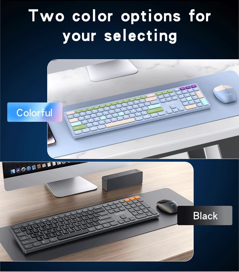 Yesido KB19 Wireless Keyboard And Mouse Set Details