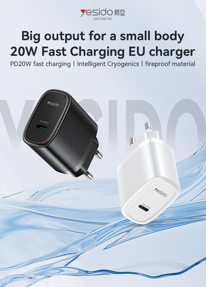 YC57 20W Fast Charging With Cable Charger