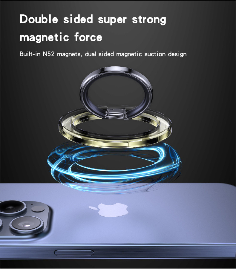 C205 Double Side Magnetic Ring Phone Holder details