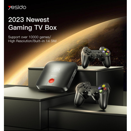 TV12 Game Box HD 4K Super Console Video Gamebox Android System Wireless Control