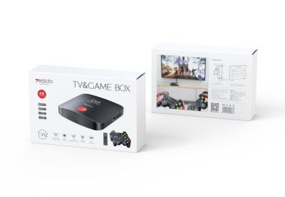 TV12 Game Box HD 4K Super Console Video Gamebox Android System Wireless Control
