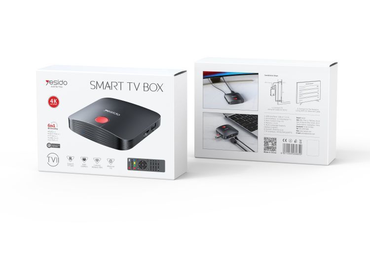 Yesido TV11 Smart TV Box Packaging