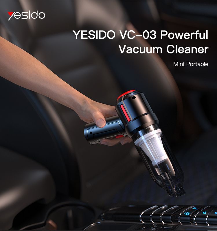 Yesido VC03 Handheld Car Vacuum Cleaner