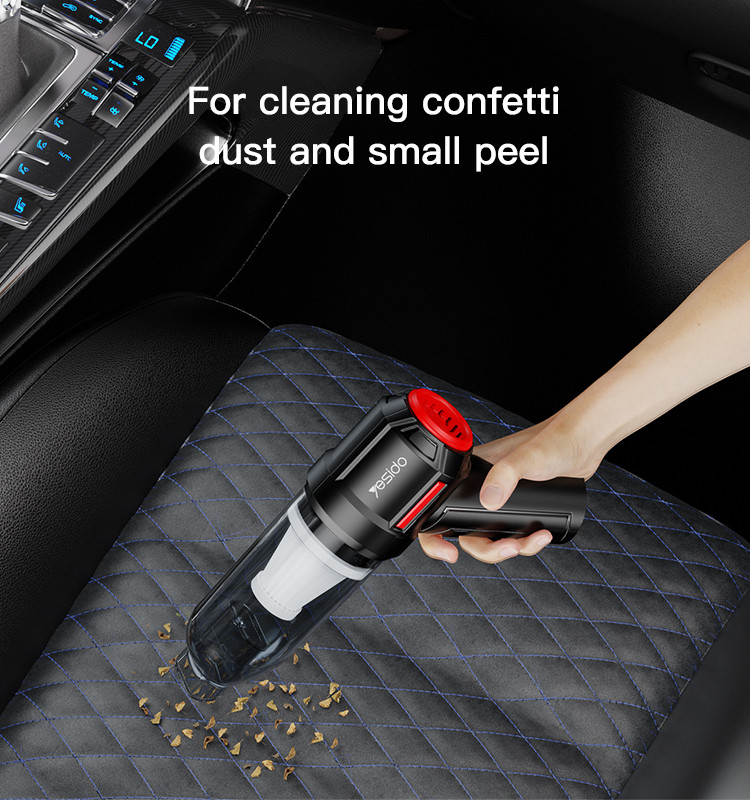 Yesido VC03 Handheld Car Vacuum Cleaner Details