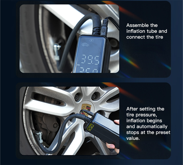 Yesido VC05 Digital Display Car Inflation Pump Details