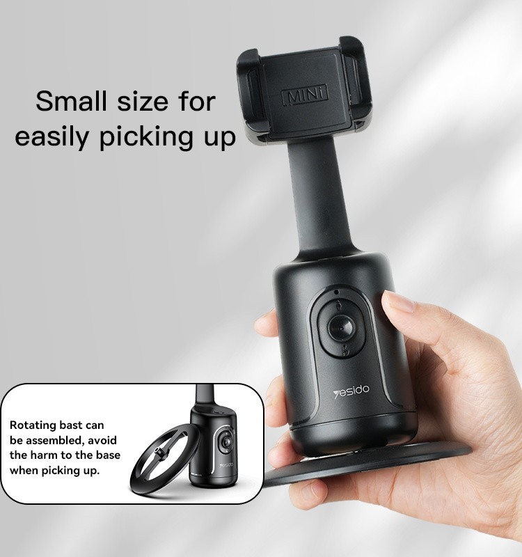 Yesido SF15 Auto Face tracking Gimbal Selfie Stick Details