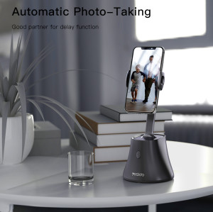SF10 AI Intelligent 360 Degree Auto Face Tracking Selfie Living Video Phone Holder Selfie Stick