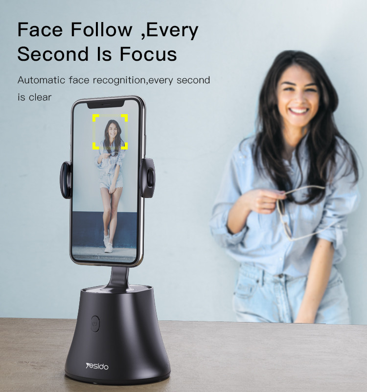 Yesido SF10 Auto Face Tracking Selfie Stick Details