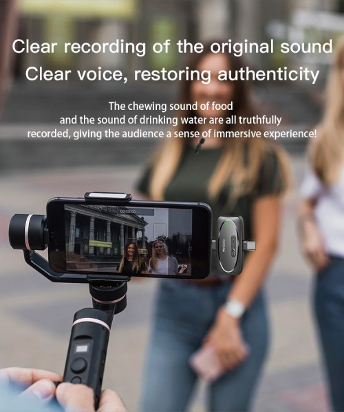 KR14 Portable Wireless Transmission 360 Pickup Voice IP Transmit Port 2 Wireless MEMS Microphone