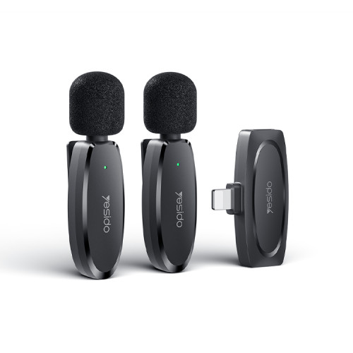 KR14 Portable Wireless Transmission 360 Pickup Voice IP Transmit Port 2 Wireless MEMS Microphone