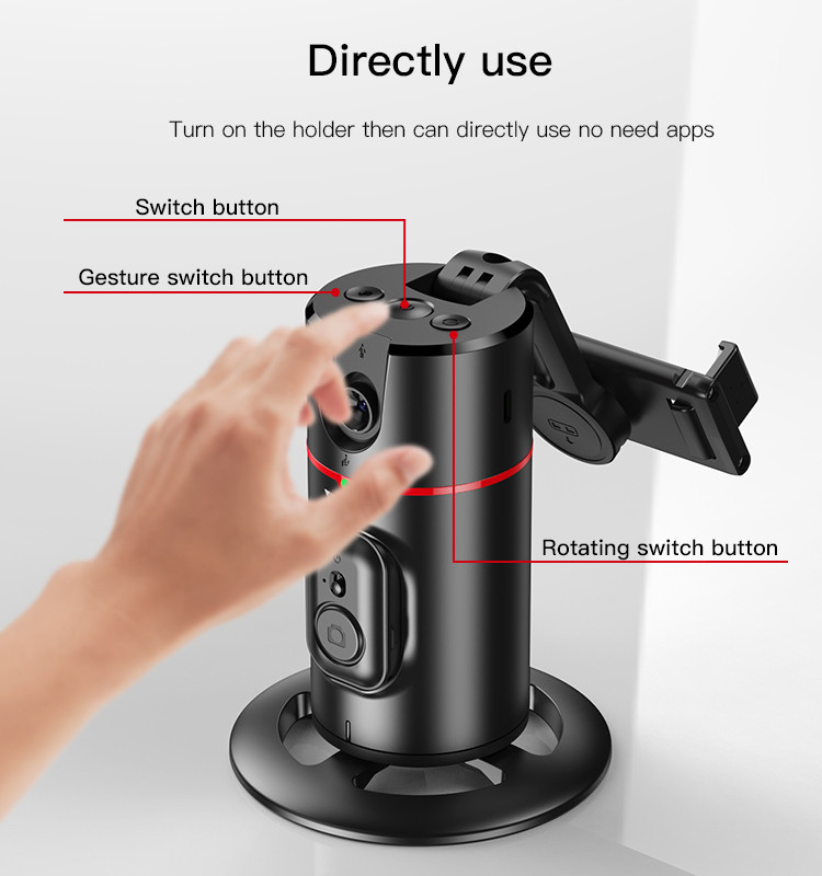 Yesido SF16 Auto Face tracking Gimbal Selfie Stick Details