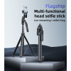 SF17 360 Handheld Panoramic Shot Selfie Stick 2.05M Bluetooth Remote Shooting Aluminum Alloy Tripod