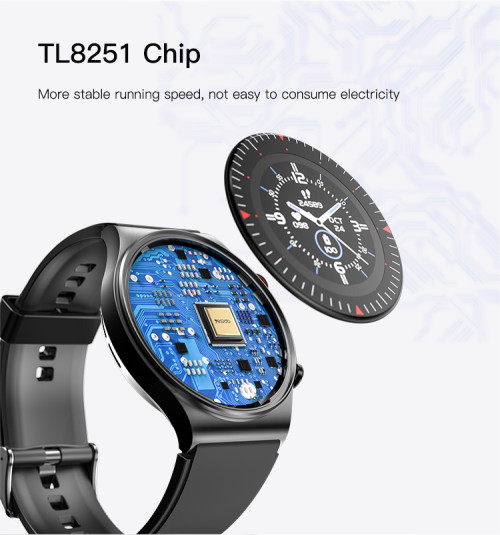 IO11 Round Surface Multifunctional Smart Watch | Wrist Watch For Connecting Mobile Phone