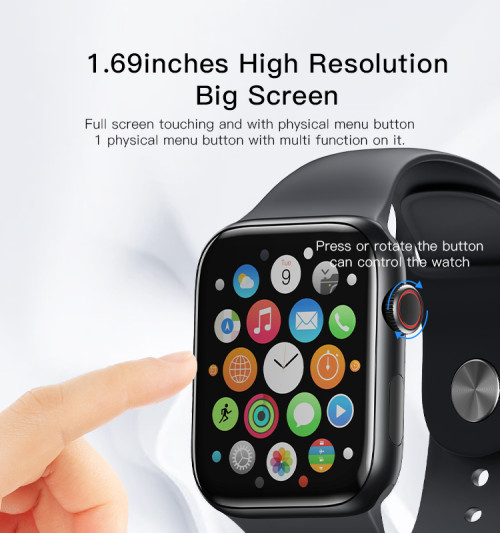 IO12 Factory Direct Sales Big Screen Built-In Several Kinds Of Sensitive Sensor 2024 New Smartwatch