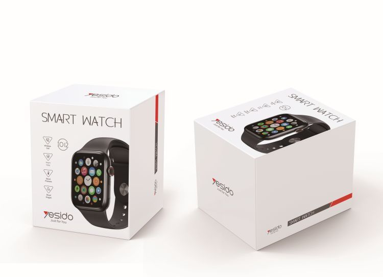 Yesido IO12 Magnetic Touching Charging Smartwatch Packaging