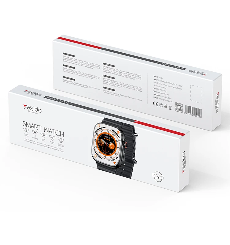 Yesido IO20 Intelligent Health Smart Watch Packaging