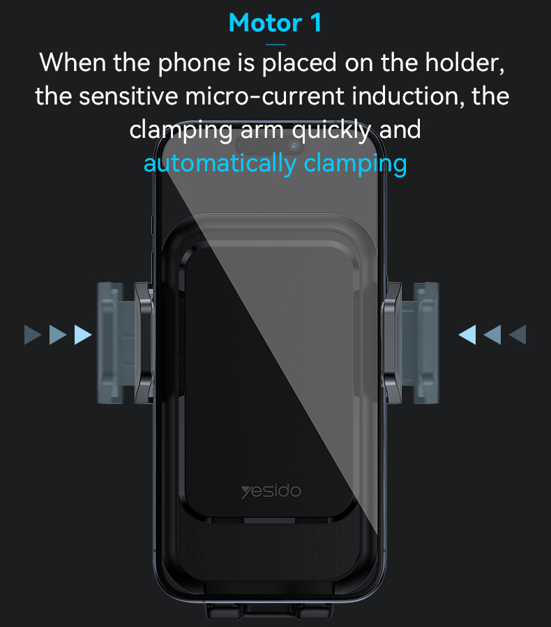 C312 Auto Alignment Wireless Charging Phone Holder Details