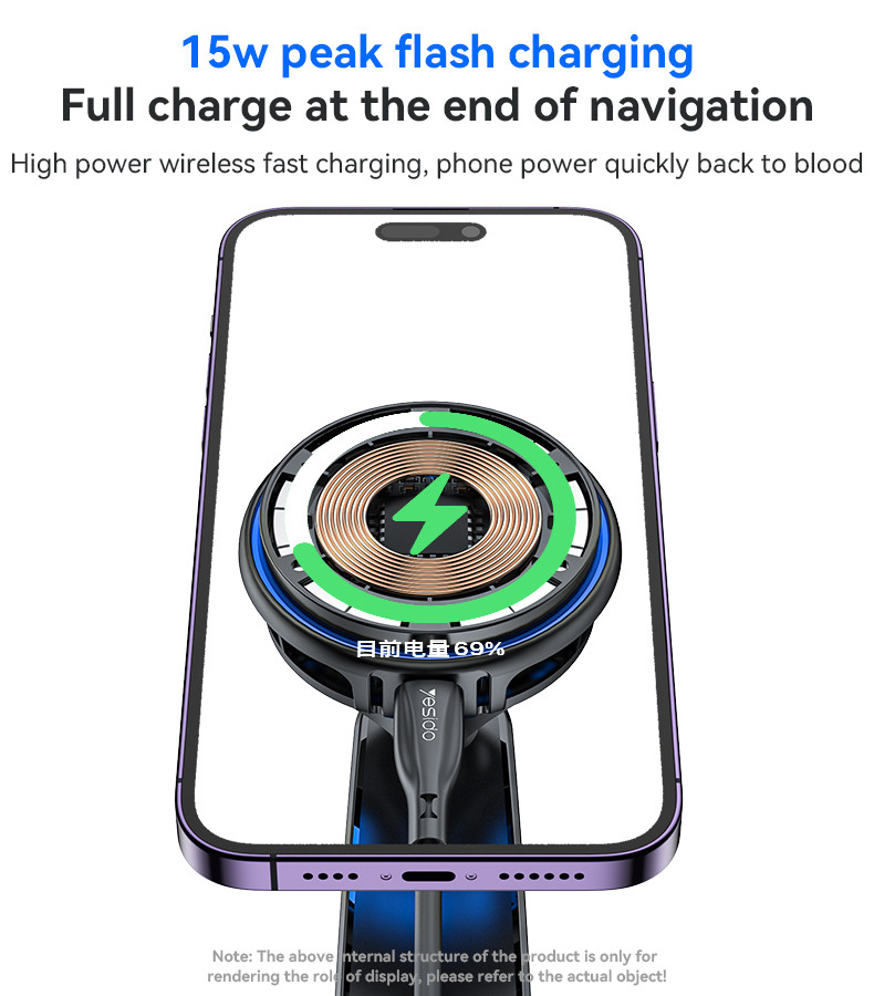 C311 Semiconduct or Cooling & Wireless Charger Phone Holder details