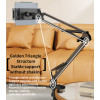 C296 360°Free Adjustment Multi-directional Folding Shaft Phone Holder | Desktop Lazy Man Stand