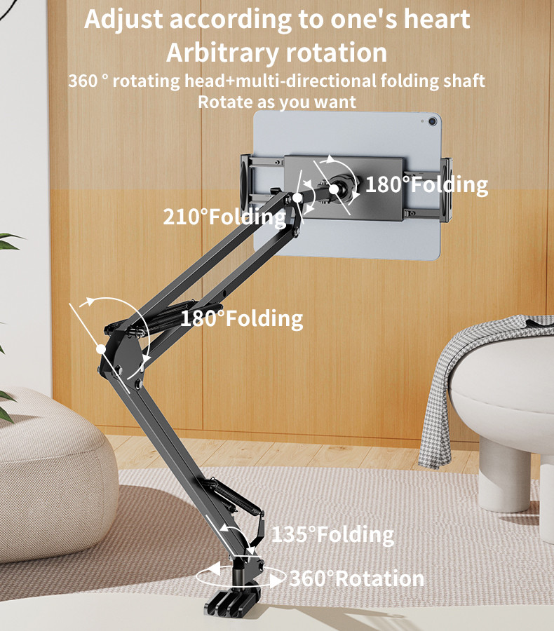 C296 Bed/Table Clip Using Phone Holder details