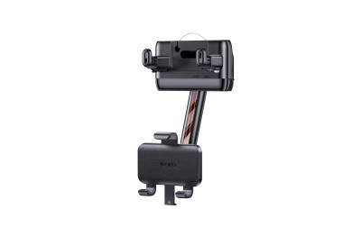 C265 360°Adjustable Rotation Length Adjustable Rearview Mirror Car Phone Holder