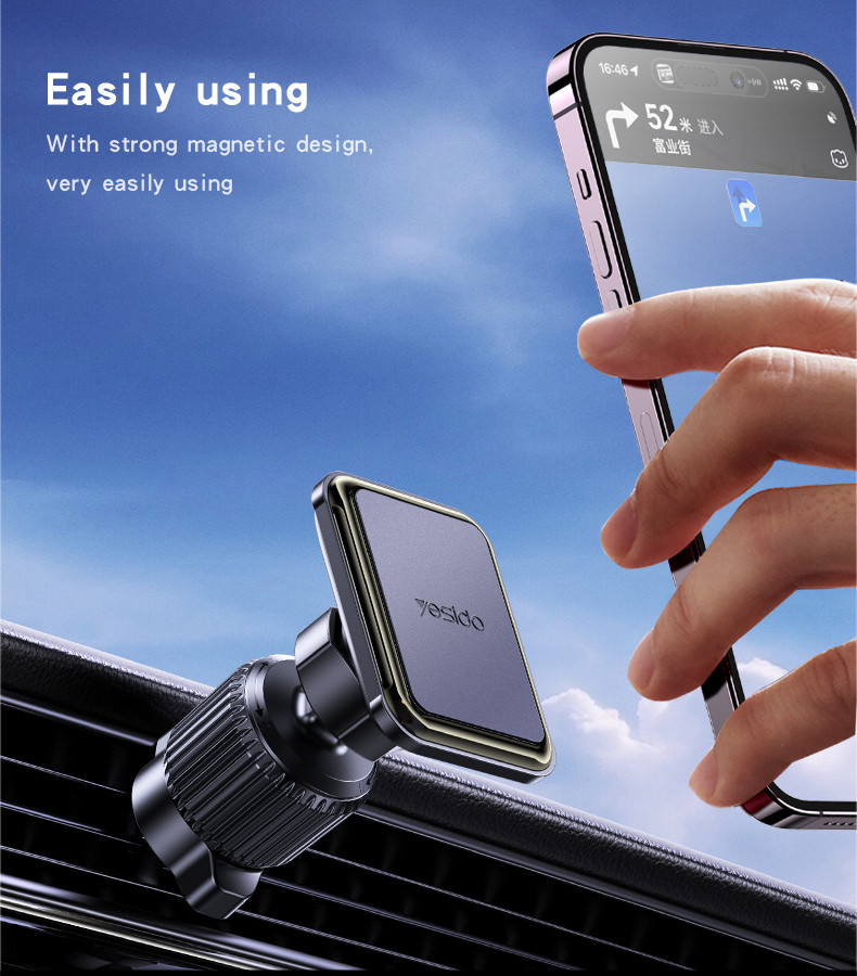 C245 Magnetic Air Vent Phone Holder Details