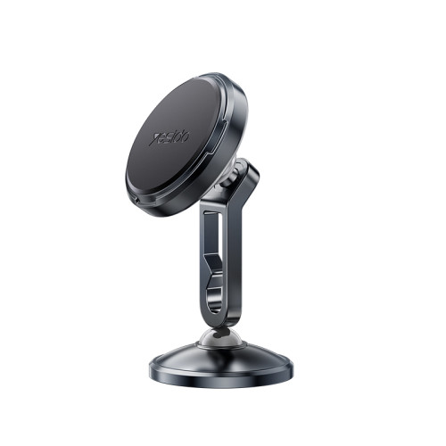 C210 Zinc Alloy 360 Incremental Rotation Dual Ball Head Design Metal Car Magnetic Phone Holder