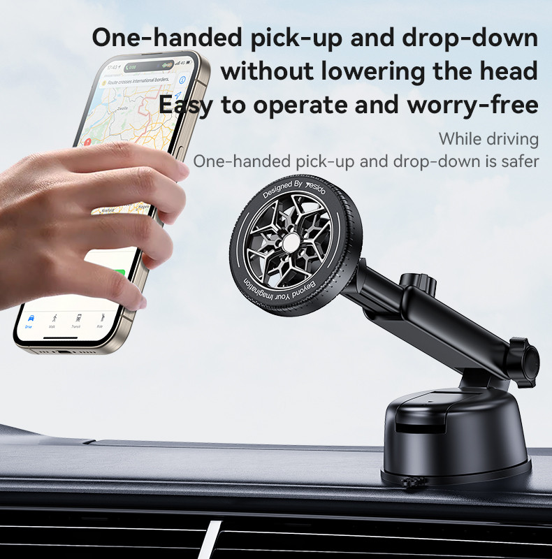 C266 Round Magnetic Phone Holder Details