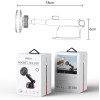 C266 360 Degree Rotation Car Dashboard Ring-shaped N52 Magnetic Car Phone Holder