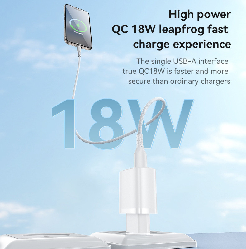 YC66 EU 18W Fast Charging Charger(USB Port) Details