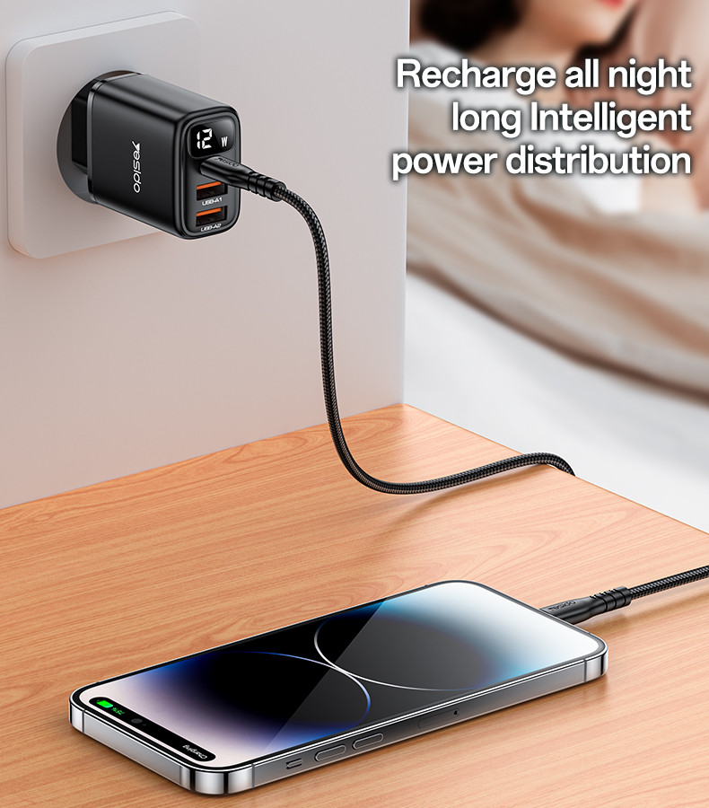 YC67 EU 17W Power Display Wall Charger Details