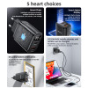 YC68 PD 20W Fast Charging Dual Port Smart Digital Display EU Digital Fast Charger