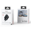 YC68 PD 20W Fast Charging Dual Port Smart Digital Display EU Digital Fast Charger