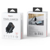 YC86 Three Charging Ports 17W MAX Charging Smart Digital Display UK Digital Fast Charger