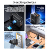 YC88 PD 30W Fast Charging 2*TC & USB Three Ports Smart Digital Display UK Standard Fast Charger