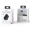 YC88 PD 30W Fast Charging 2*TC & USB Three Ports Smart Digital Display UK Standard Fast Charger